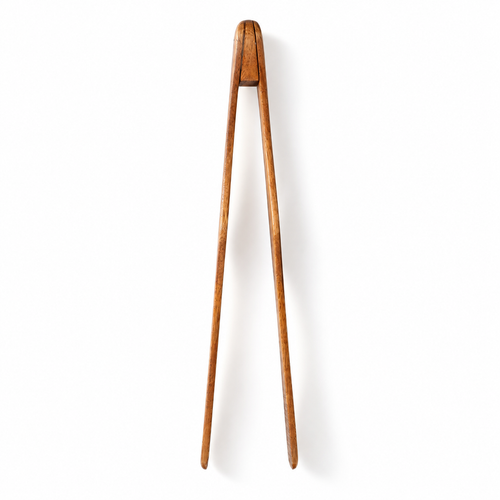 Large Wooden Bread Tong