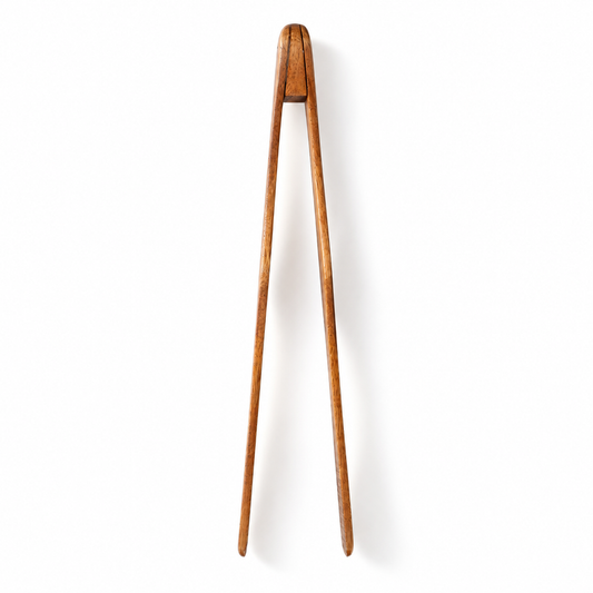 Large Wooden Bread Tong