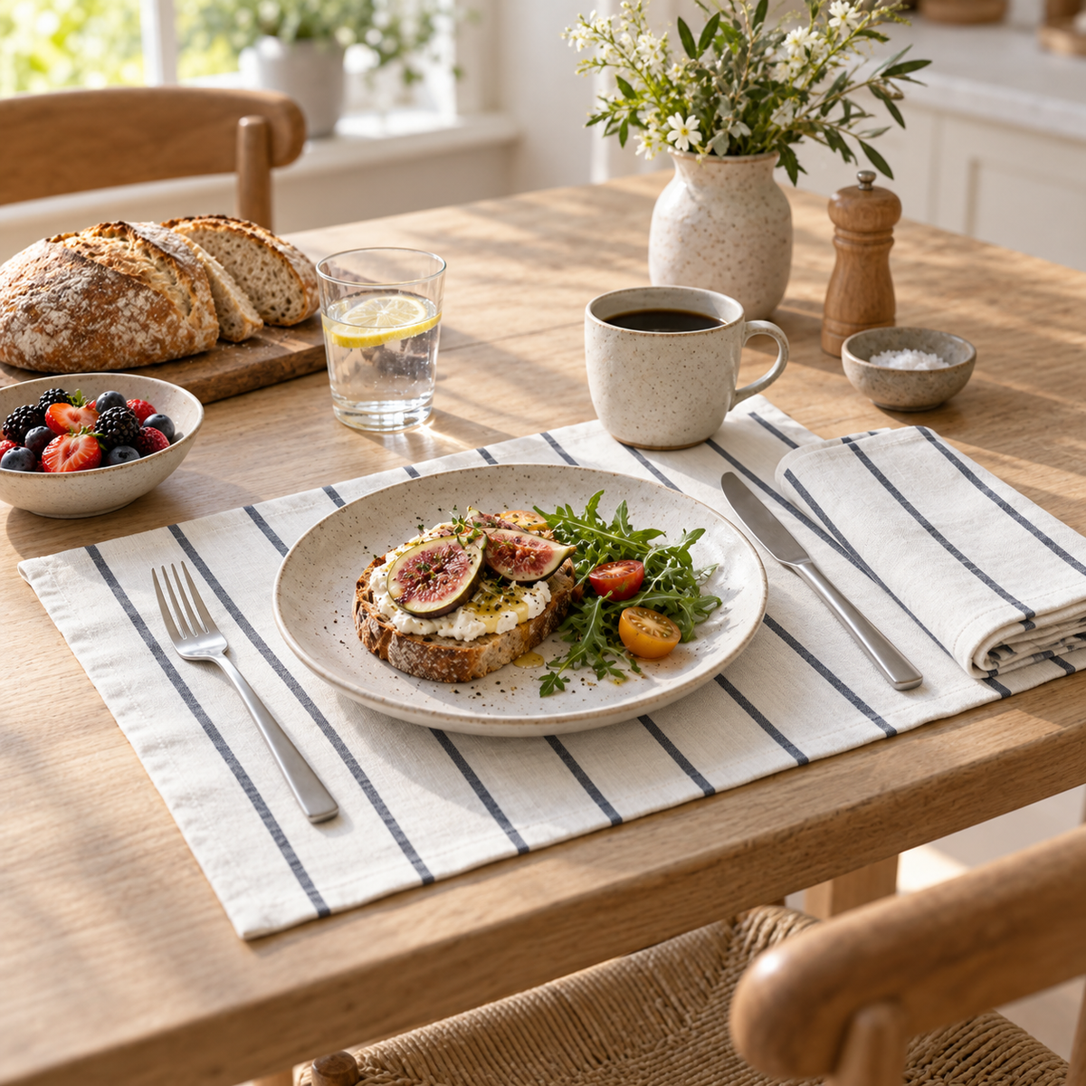 Fine Stripe Table Mat