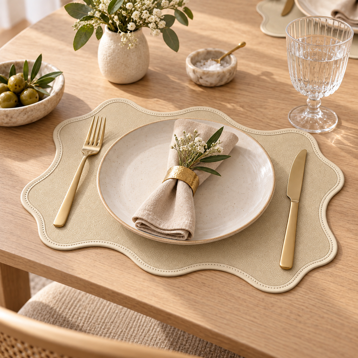 Yudou Ruffled Placemat