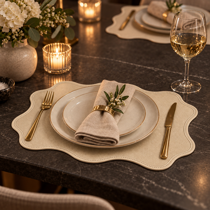 Yudou Ruffled Placemat